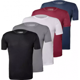 Kit 5 Camisetas Novastreet Dry Fit Anti Suor na Decathlon