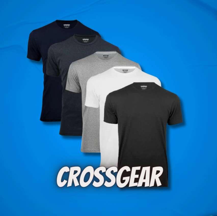 Kit 5 Camisetas Slim Fit Blusa Básica Lisa Casual – Colorido na Netshoes
