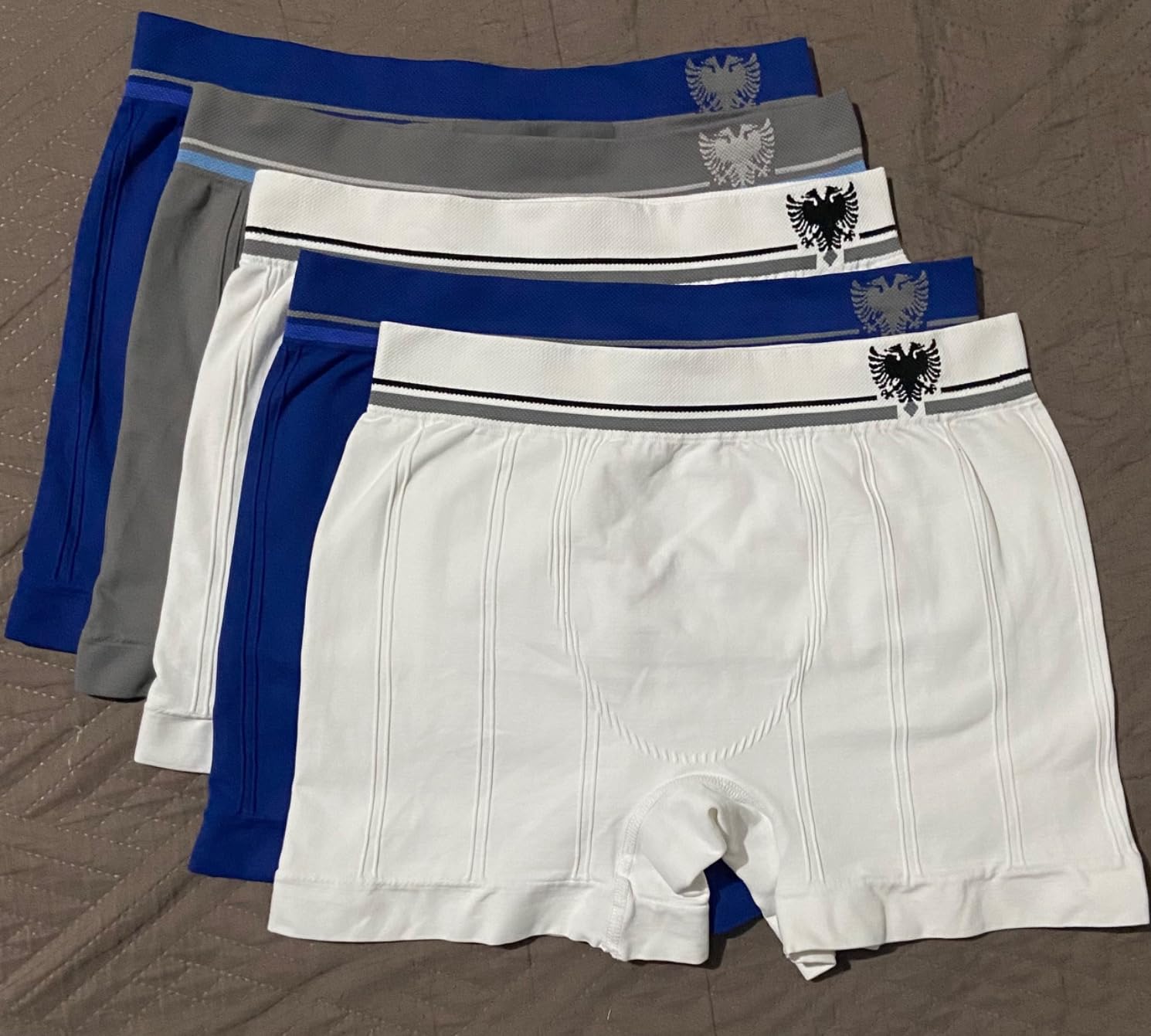 Kit 5 Cuecas Boxer Masculina Cavalera Sem Costura, Poliamida na Amazon