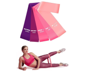 Kit 5 Mini Bands Elástico para Exercício Treino em Casa 5 Níveis de Intensidade na Amazon