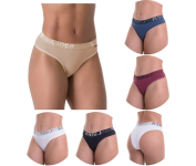 Kit 6 Calcinhas Cintura Alta Básica Algodão Lingerie na Amazon