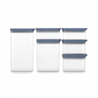 Kit 6 Potes Herméticos E Organizadores De Geladeira Electrolux Empilháveis E Modulares na Amazon