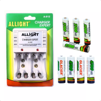 Kit 8 Pilhas Recarregáveis Aa/aaa+ Carregador Rápido Bivolt na Mercado Livre