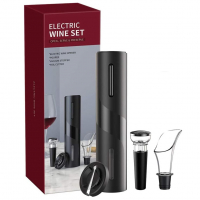Kit Abridor De Vinho Elétrico Pilha Preto - Marketplace na Amazon