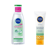 Kit Água Micelar Solução de Limpeza 7 em 1 Efeito Matte 200ml + NIVEA Sun UV Face Controle de Oleosidade FPS 60 50ML na Amazon