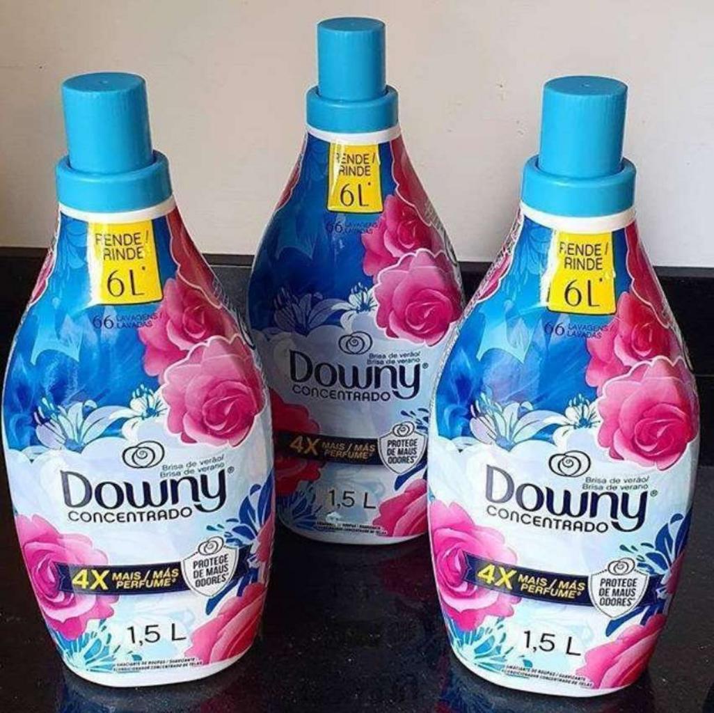 Kit Amaciante Downy Concentrado Brisa de Verão – 1,5L 3 Unidades na Magazine Luiza