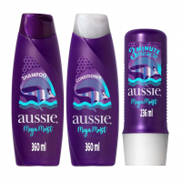 Kit Aussie Mega Moist Super Hidratação Shampoo 360ml E Condicionador 360ml E 3 Minutos Milagrosos na Amazon