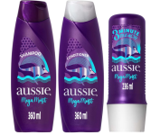 Kit Aussie Mega Moist Super Hidratação: Shampoo + Condicionador + 3 Minutos Milagrosos na Amazon