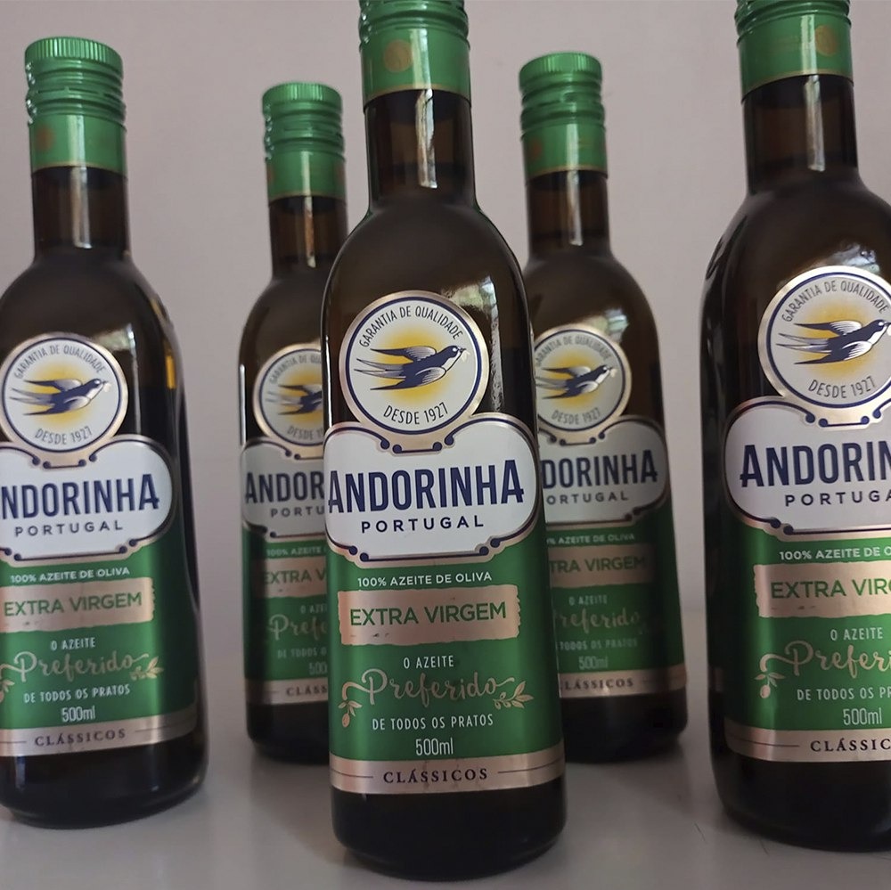 Kit Azeite de Oliva Extravirgem Andorinha Clássico – 500ml 3 Unidades na Magazine Luiza