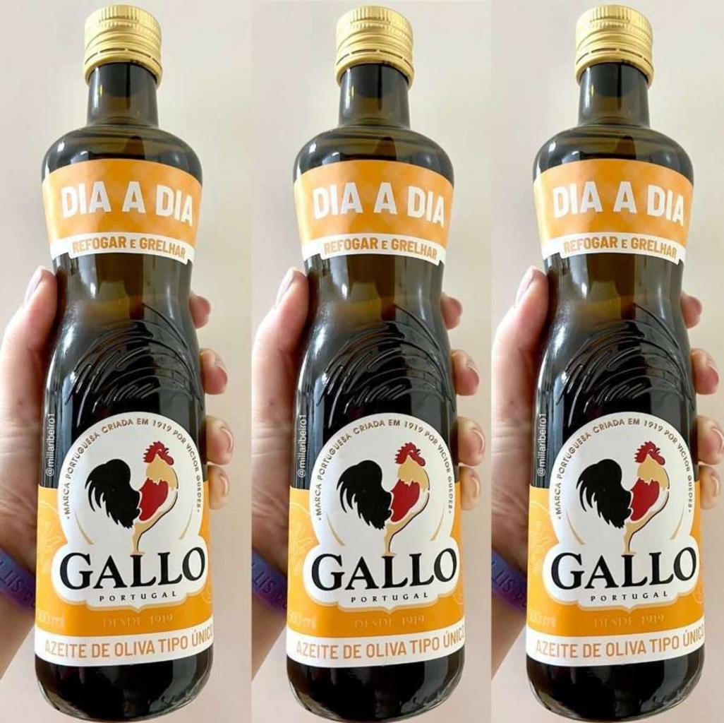 Kit Azeite de Oliva Gallo Dia a Dia 3 Unidades – 500ml Cada na Magazine Luiza