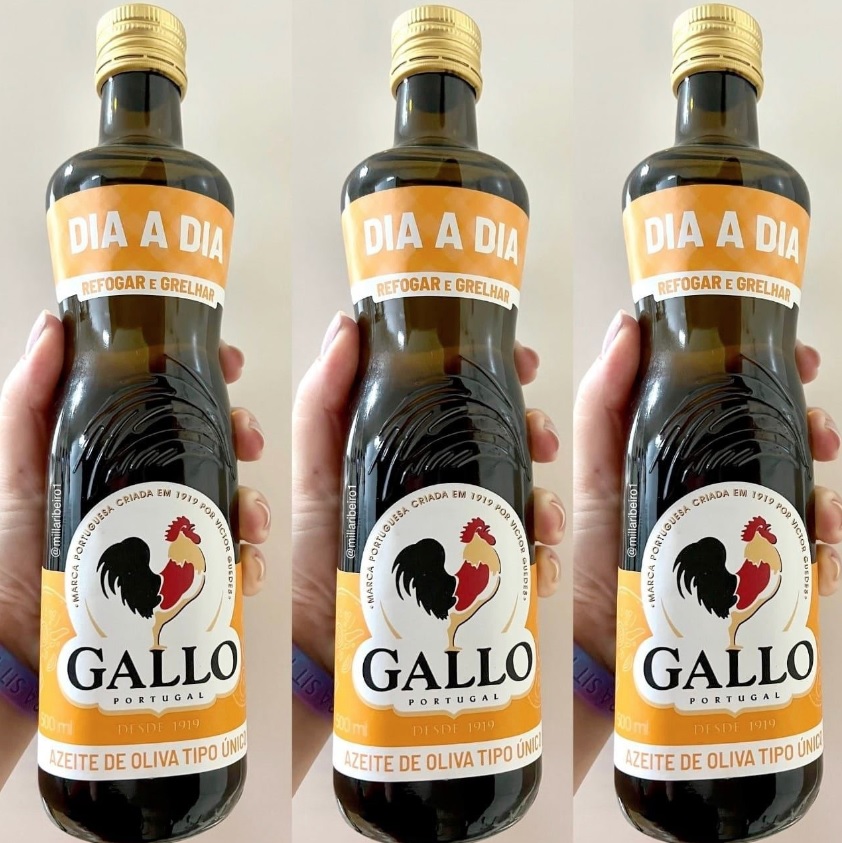 Kit Azeite de Oliva Gallo Dia a Dia 3 Unidades – 500ml Cada na Magazine Luiza