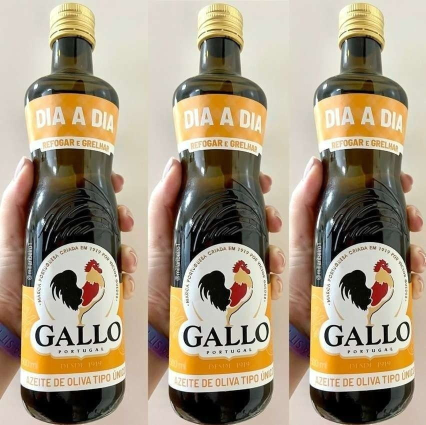 Kit Azeite de Oliva Gallo Dia a Dia 3 Unidades – 500ml Cada na Magazine Luiza