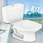 Kit Bacia com Caixa, Assento Polipropileno e Complementos de Instalação Like na Amazon