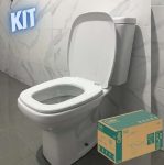 Kit Bacia com Caixa, Assento Polipropileno e Complementos de Instalação Like na Amazon
