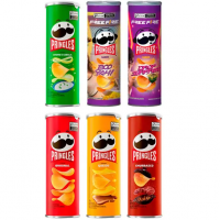 Kit Batata Pringles 6 Unidades Com 6 Sabores - Cada na Magazine Luiza