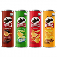 Kit Batata Pringles Queijo 109g + Churrasco - 109g + Creme E Cebola 109g + Original 104g na Magazine Luiza