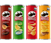 Kit Batata Pringles Queijo 109g + Churrasco – 109g + Creme e Cebola 109g + Original 104g na Magazine Luiza