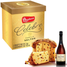 Kit Bauducco Natal Panettone 908g + Prosecco Salton 750ml na Americanas