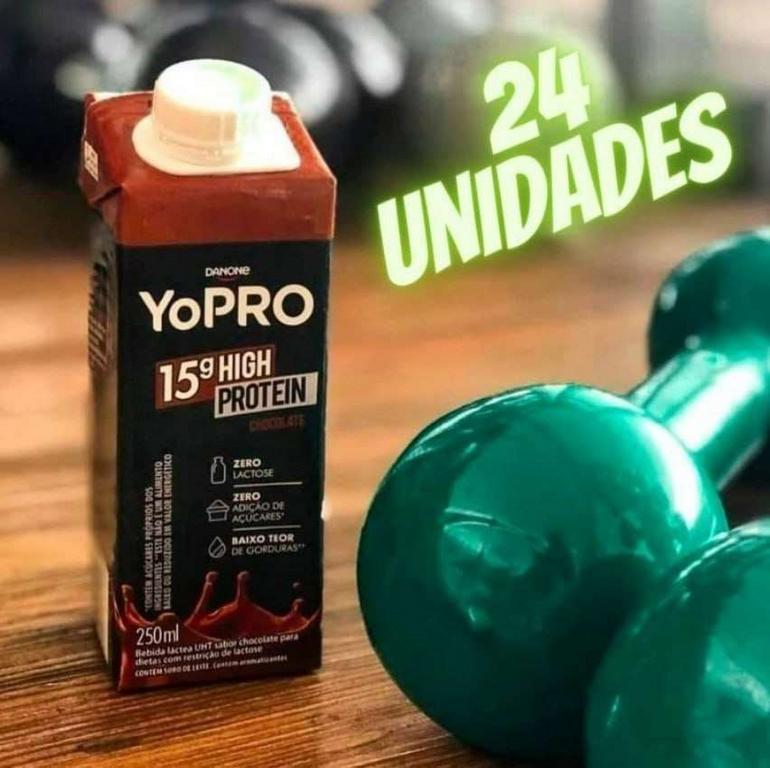 Kit Bebida Láctea YoPRO Chocolate Sem Lactose – Zero Açúcar 24 Unidades 250ml Cada na Magazine Luiza