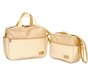 Kit Bolsa e Frasqueira BABY NUT Bege, Baby Nut, Bege na Amazon