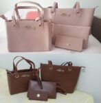 Kit Bolsa Feminina Grande + Baú + Carteira Super na Amazon