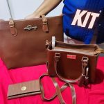 Kit Bolsa Feminina Grande + Baú + Carteira Super na Amazon