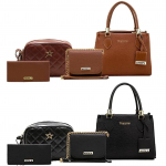 Kit Bolsa Feminina Grande, Média e Pequena 4 peças – Alças Reguláveis na Amazon