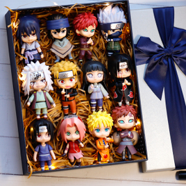 Kit Bonecos Colecionável Naruto Shippuden 12 Peças na Aliexpress