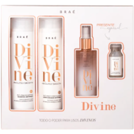 Kit BRAÉ Divine Caixa Presente - 4 Produtos na Beleza na Web
