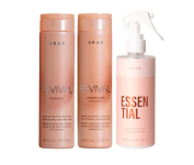 Kit Braé Revival Duo+ Essential (Shampoo+ Condicionador+ Essential) na Amazon