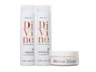 Kit Braé – Shampoo Divine 250ml + Condicionador Divine 250ml + Máscara 200g na Magazine Luiza