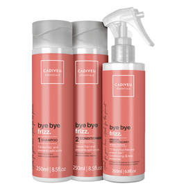 Kit Cadiveu Professional Essentials Bye Bye Frizz Proteção (3 produtos) na The Beauty Box