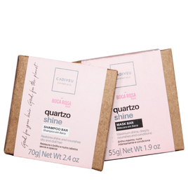 Kit Cadiveu Quartzo Shine Boca Rosa Hair Barra na Beleza na Web
