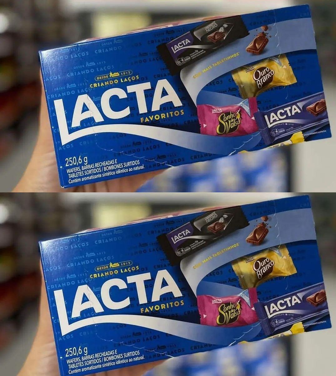 Kit Caixa de Bombom Lacta Favoritos 250,6g – 2 Unidades na Magazine Luiza