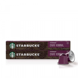 Kit Cápsulas Nespresso Starbucks Caffè Verona - 10 Capsulas na Americanas