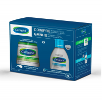 Kit Cetaphil Creme Hidratante 453g + Loção De Limpeza 120mL na Amazon
