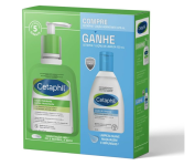 Kit Cetaphil – Loção Hidra 473ml + Loção limpeza 120ml na Amazon