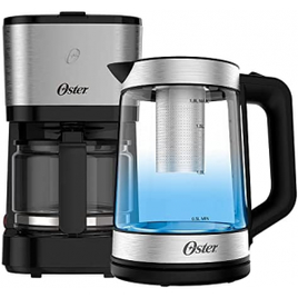Kit Chaleira Elétrica Oster Tea e Cafeteira Inox Compacta - 220V na Amazon