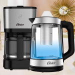 Kit Chaleira Elétrica Oster Tea e Cafeteira Inox Compacta – 220V na Amazon