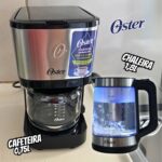 Kit Chaleira Elétrica Oster Tea e Cafeteira Inox Compacta – 220V na Amazon