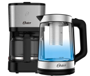 Kit Chaleira Elétrica Oster Tea e Cafeteira Inox Compacta – 220V na Amazon