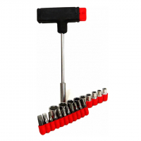 Kit Chave De Fenda E Soquetes Tipo T 21 Peças, Western 222 na Amazon