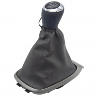 Kit Coifa De Câmbio Manopla Cobalt 2012 A 2020 Bola Cinza Aro Cromado - Encaixe Pressão na Amazon