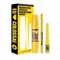 KIT COLOSSAL MAYBELLINE NY - Máscara + Delineador + Lápis na Amazon