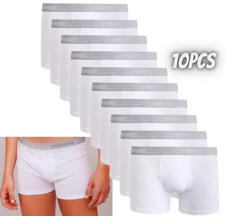 Kit com 10 Cuecas boxer Hering na Amazon