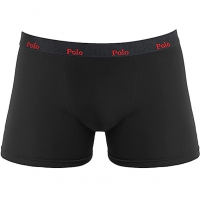 Kit Com 10 Cuecas Boxer Pretas Cotton Comfort, Polo Match, Masculino na Amazon