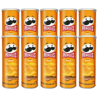 Kit Com 10 Pringles Queijo - 120g Cada na Casas Bahia