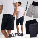 Kit Com 2 Bermudas Básicas Masculinas Em Moletom na Amazon