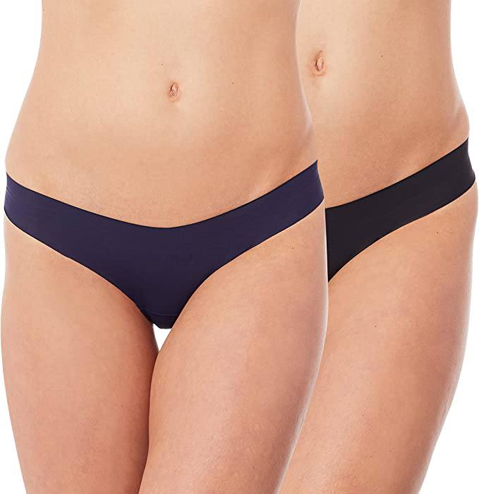 Kit com 2 Calcinhas Biquíni, Bonjour, Feminino na Amazon