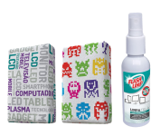 Kit com 2 Esponjas Microfibra e 1 Limpa Telas Spray – Flash Limp – 120ml na Amazon